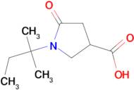 1-(1,1-dimethylpropyl)-5-oxopyrrolidine-3-carboxylic acid