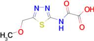 {[5-(methoxymethyl)-1,3,4-thiadiazol-2-yl]amino}(oxo)acetic acid