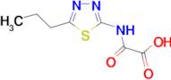 oxo[(5-propyl-1,3,4-thiadiazol-2-yl)amino]acetic acid