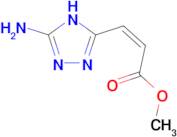 methyl (2Z)-3-(5-amino-1H-1,2,4-triazol-3-yl)acrylate