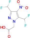 [3,5-bis(difluoromethyl)-4-nitro-1H-pyrazol-1-yl]acetic acid