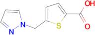 5-(1H-pyrazol-1-ylmethyl)thiophene-2-carboxylic acid