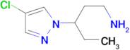 [3-(4-chloro-1H-pyrazol-1-yl)pentyl]amine