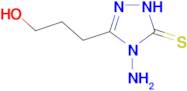 3-(4-amino-5-mercapto-4H-1,2,4-triazol-3-yl)propan-1-ol