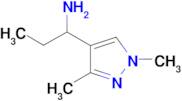 [1-(1,3-dimethyl-1H-pyrazol-4-yl)propyl]amine