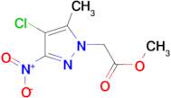 methyl (4-chloro-5-methyl-3-nitro-1H-pyrazol-1-yl)acetate