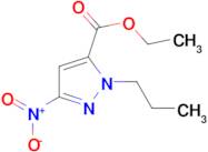 ethyl 3-nitro-1-propyl-1H-pyrazole-5-carboxylate