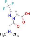 1-(N,N-dimethylglycyl)-3-(trifluoromethyl)-1H-pyrazole-5-carboxylic acid