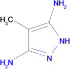 4-methyl-1H-pyrazole-3,5-diamine