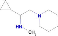 (1-cyclopropyl-2-piperidin-1-ylethyl)methylamine