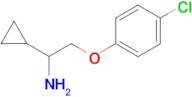 [2-(4-chlorophenoxy)-1-cyclopropylethyl]amine