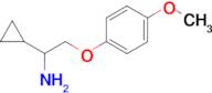 [1-cyclopropyl-2-(4-methoxyphenoxy)ethyl]amine