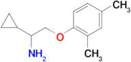 [1-cyclopropyl-2-(2,4-dimethylphenoxy)ethyl]amine