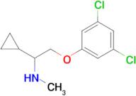 [1-cyclopropyl-2-(3,5-dichlorophenoxy)ethyl]methylamine