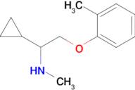 [1-cyclopropyl-2-(2-methylphenoxy)ethyl]methylamine