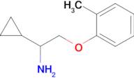 [1-cyclopropyl-2-(2-methylphenoxy)ethyl]amine