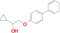 2-(biphenyl-4-yloxy)-1-cyclopropylethanol