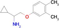 [1-cyclopropyl-2-(3,4-dimethylphenoxy)ethyl]amine