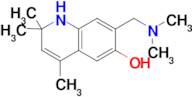 7-[(dimethylamino)methyl]-2,2,4-trimethyl-1,2-dihydroquinolin-6-ol