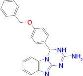 4-[4-(benzyloxy)phenyl]-1,4-dihydro[1,3,5]triazino[1,2-a]benzimidazol-2-amine