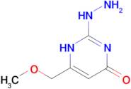 2-hydrazino-6-(methoxymethyl)pyrimidin-4(3H)-one