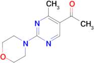 1-(4-methyl-2-morpholin-4-ylpyrimidin-5-yl)ethanone