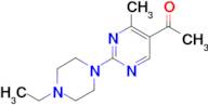 1-[2-(4-ethylpiperazin-1-yl)-4-methylpyrimidin-5-yl]ethanone