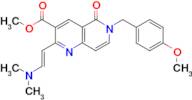 methyl 2-[(E)-2-(dimethylamino)vinyl]-6-(4-methoxybenzyl)-5-oxo-5,6-dihydro-1,6-naphthyridine-3-carboxylate