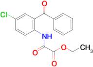 ethyl [(2-benzoyl-4-chlorophenyl)amino](oxo)acetate