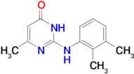 2-[(2,3-dimethylphenyl)amino]-6-methylpyrimidin-4(3H)-one