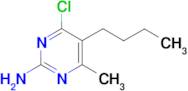 5-butyl-4-chloro-6-methylpyrimidin-2-amine