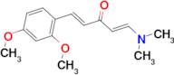 (1E,4E)-1-(2,4-dimethoxyphenyl)-5-(dimethylamino)penta-1,4-dien-3-one