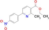 ethyl 2-methyl-6-(4-nitrophenyl)nicotinate