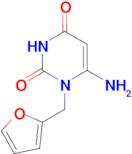 6-amino-1-(2-furylmethyl)pyrimidine-2,4(1H,3H)-dione