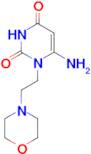 6-amino-1-(2-morpholin-4-ylethyl)pyrimidine-2,4(1H,3H)-dione