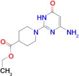 ethyl 1-(4-amino-6-oxo-1,6-dihydropyrimidin-2-yl)piperidine-4-carboxylate