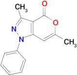 3,6-dimethyl-1-phenylpyrano[4,3-c]pyrazol-4(1H)-one