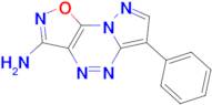 6-phenylisoxazolo[5,4-e]pyrazolo[5,1-c][1,2,4]triazin-3-amine