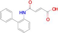 (2E)-4-(biphenyl-2-ylamino)-4-oxobut-2-enoic acid