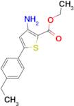 ethyl 3-amino-5-(4-ethylphenyl)thiophene-2-carboxylate