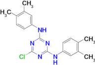 6-chloro-N,N'-bis(3,4-dimethylphenyl)-1,3,5-triazine-2,4-diamine