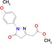 methyl [1-(4-methoxyphenyl)-5-oxo-4,5-dihydro-1H-pyrazol-3-yl]acetate