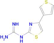 N-[4-(3-thienyl)-1,3-thiazol-2-yl]guanidine