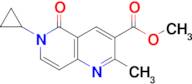 methyl 6-cyclopropyl-2-methyl-5-oxo-5,6-dihydro-1,6-naphthyridine-3-carboxylate