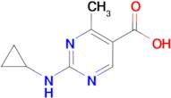 2-(cyclopropylamino)-4-methylpyrimidine-5-carboxylic acid