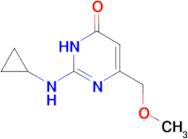 2-(cyclopropylamino)-6-(methoxymethyl)pyrimidin-4(3H)-one