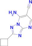 7-amino-2-cyclobutyl[1,2,4]triazolo[1,5-a]pyrimidine-6-carbonitrile