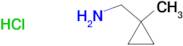 [(1-methylcyclopropyl)methyl]amine hydrochloride