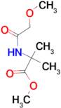 methyl N-(methoxyacetyl)-2-methylalaninate