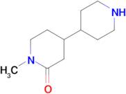 1-methyl-4,4'-bipiperidin-2-one